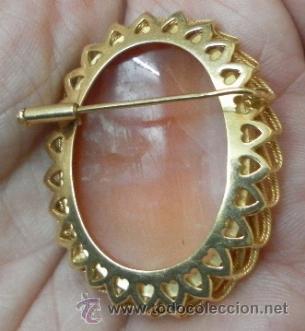 Joyeria: Camafeo antiguo. Oro 18 K. - Foto 6