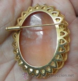 Joyeria: Camafeo antiguo. Oro 18 K. - Foto 5