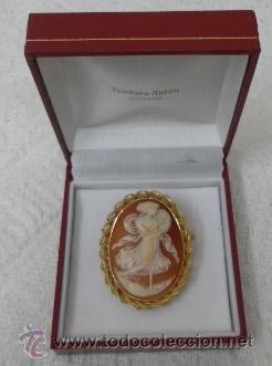Joyeria: Camafeo antiguo. Oro 18 K. - Foto 8