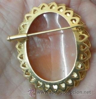 Joyeria: Camafeo antiguo. Oro 18 K. - Foto 7