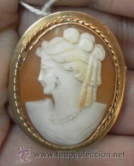 Joyeria: Antiguo Camafeo antiguo. Oro 18 K. - Foto 3