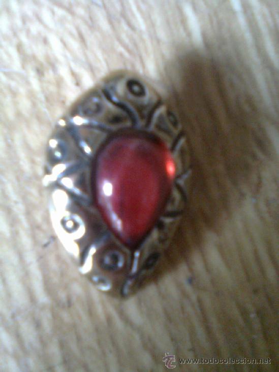Jewelry: Gran pendiente kistsch ye-ye en pl&aacute;stico - a&ntilde;os 60&acute;s - sobre 3 cms