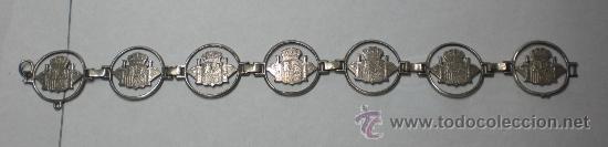 Joyeria: Pulsera con escudos de Espa&ntilde;a en PLATA &middot; ca. 1940 - Foto 2