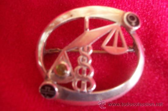 Joyeria: Broche de dise&ntilde;o en plata LIBRA - Foto 1