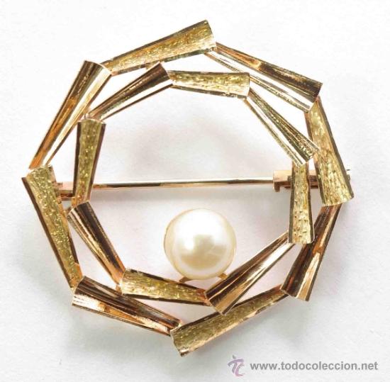 Joyeria: BROCHE ORO 18 kts. - GOLD CLASP 18 kts. - Foto 1
