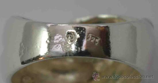 Joyeria: SORTIJA ANILLO PLATA DE LEY -SILVER RING. - Foto 2