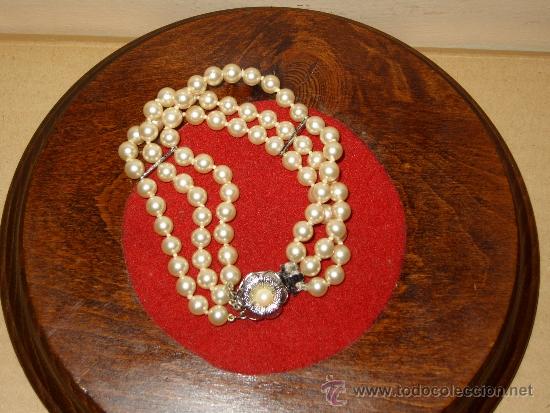 Joyeria: PULSERA DE PERLAS.VINTAGE. - Foto 2