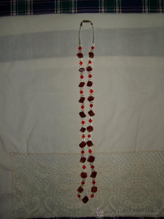 Joyeria: COLLAR CRISTAL Y AGATA.VINTAGE. - Foto 3