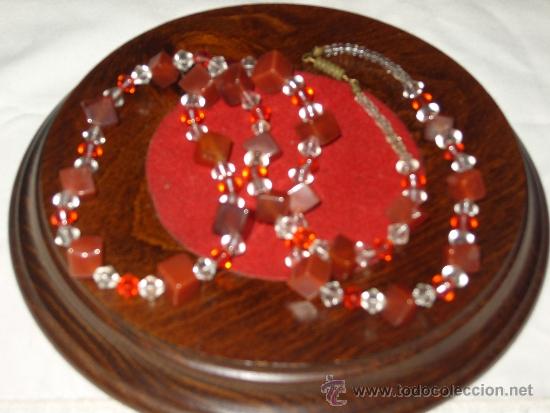 Joyeria: COLLAR CRISTAL Y AGATA.VINTAGE. - Foto 4