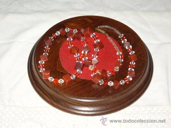 Joyeria: COLLAR CRISTAL Y AGATA.VINTAGE. - Foto 5