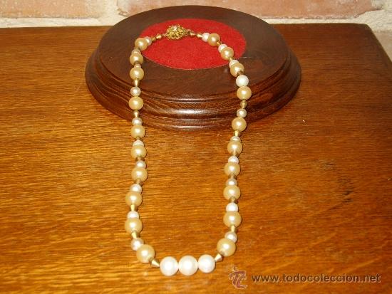 Joyeria: COLLAR DE PERLAS A&Ntilde;OS 70. - Foto 1