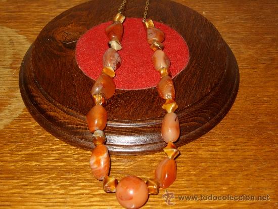Joyeria: COLLAR DE AGATAS.VINTAGE. - Foto 1