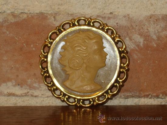 Joyeria: ANTIGUO BROCHE CAMAFEO. - Foto 1