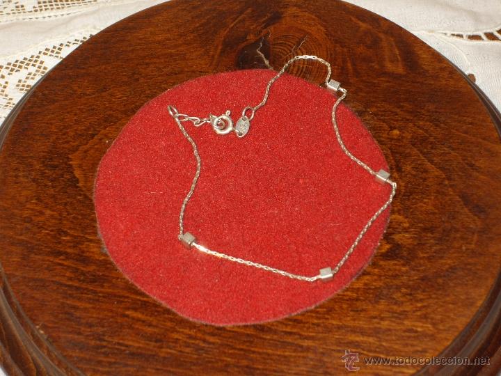 Joyeria: PULSERA DE PLATA PARA EL TOBILLO. - Foto 1
