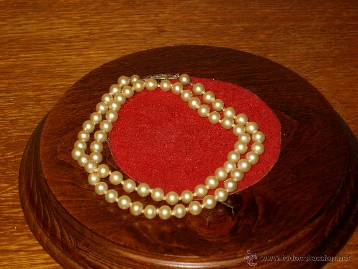 Joyeria: COLLAR DE PERLAS.A&Ntilde;OS 60 - 70. - Foto 3