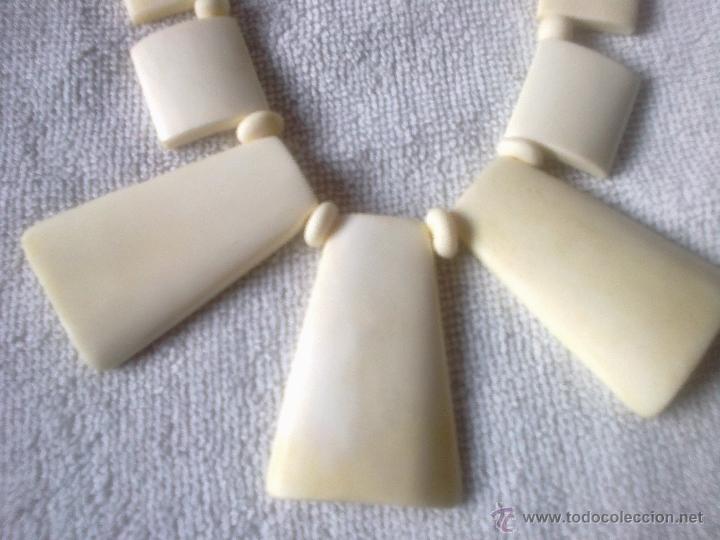 Joyeria: ANTIGUO COLLAR DE HUESO - Foto 2