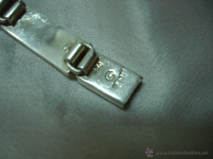 Joyeria: PULSERA DE PLATA CON INCRUSTACIONES DE ONIX NEGRO MEXICO - Foto 6