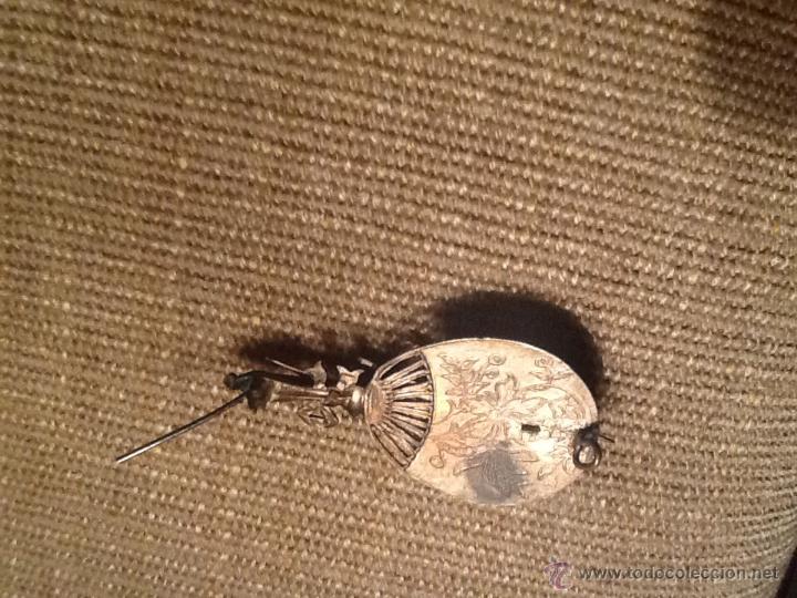 Joyeria: BROCHE MODERNISTA DE LATON Y ESMALTE, C.1900 - Foto 2