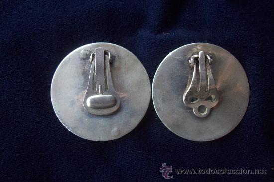 Joyeria: Pendientes de plata de clip - Foto 2