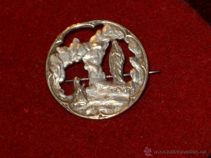 Joyeria: BROCHE DE LA VIRGEN DE LOURDES O FATIMA. - Foto 2