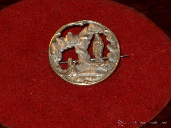 Joyeria: BROCHE DE LA VIRGEN DE LOURDES O FATIMA. - Foto 4
