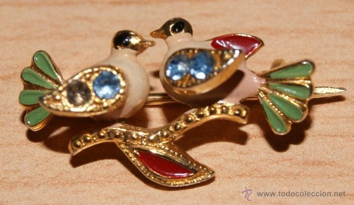 Joyeria: Precioso Broche alfiler con palomas - Foto 3