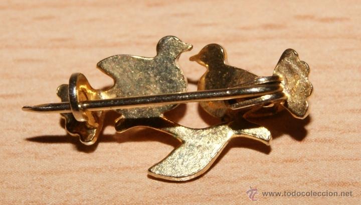 Joyeria: Precioso Broche alfiler con palomas - Foto 4