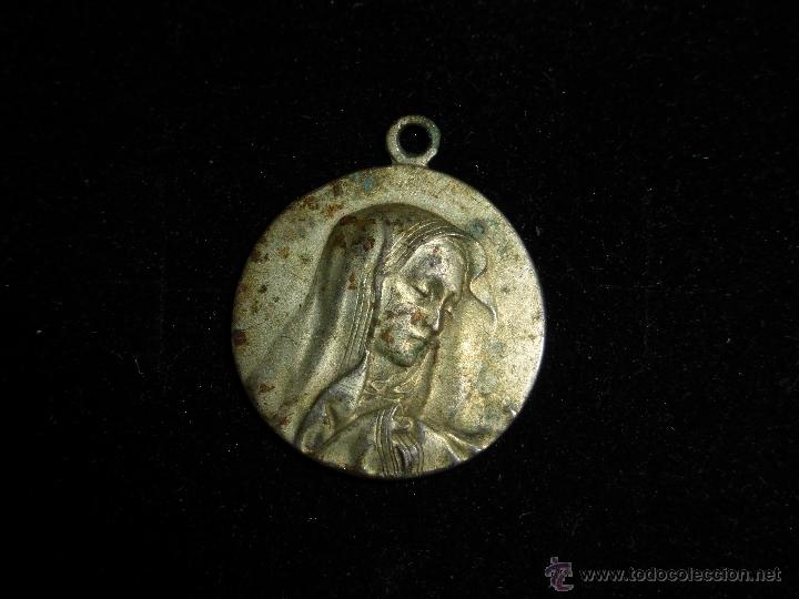 Joyeria: ANTIGUA MEDALLA DE LA VIRGEN - Foto 1