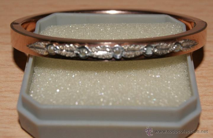 Joyeria: Pulsera de ni&ntilde;a en cobre y plata con incrustaciones. - Foto 6