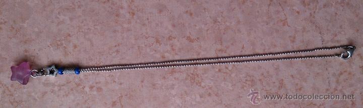 Joyeria: Moderno collar de plata de ley 925 con estrellas colgando . - Foto 7