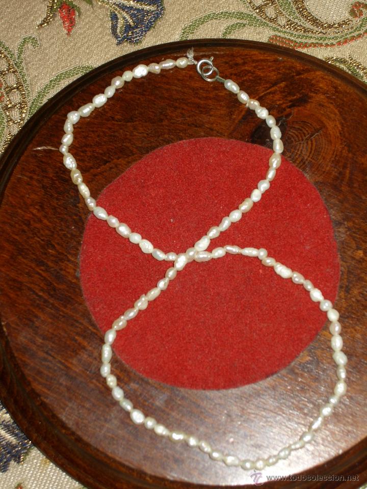 Joyeria: COLLAR DE PERLAS DE RIO.VINTAGE. - Foto 2