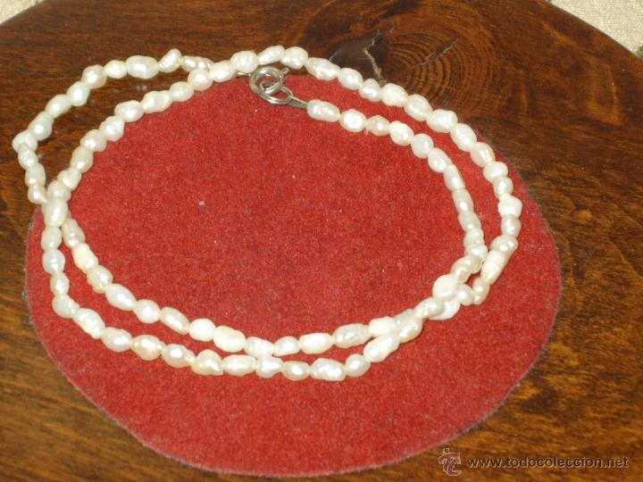 Joyeria: COLLAR DE PERLAS DE RIO.VINTAGE. - Foto 3