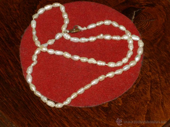 Joyeria: COLLAR DE PERLAS DE RIO.VINTAGE. - Foto 4