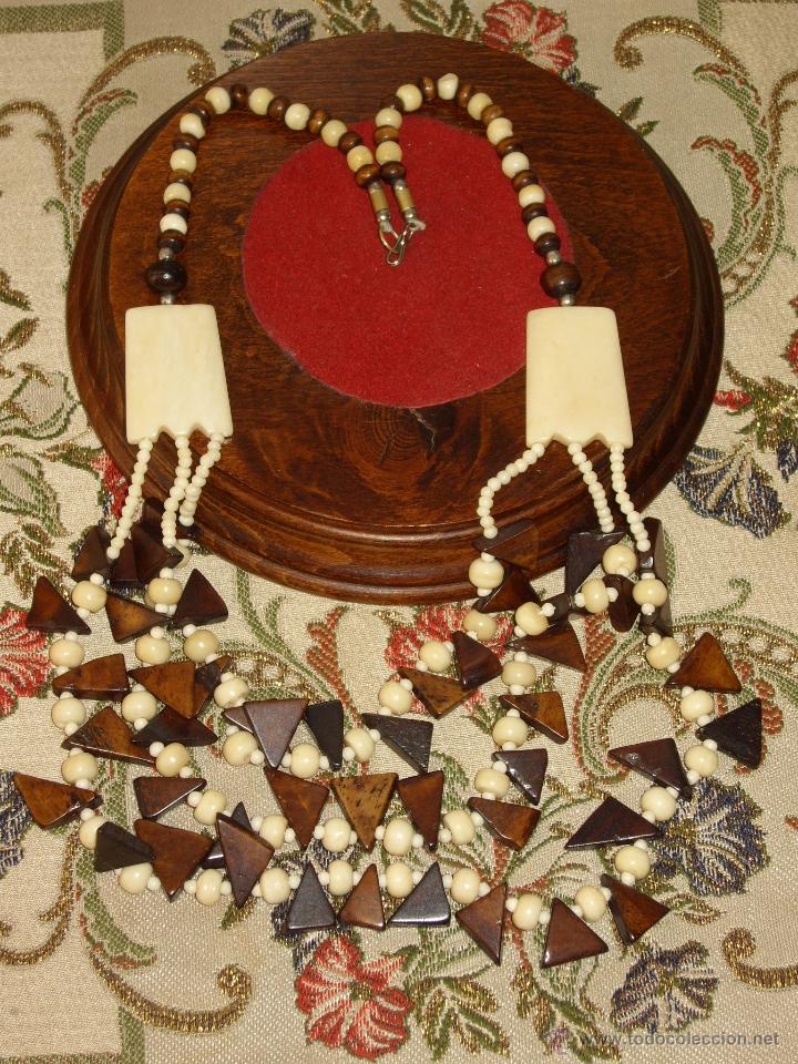 Joyeria: VINTAGE,COLLAR DE HUESO. - Foto 4