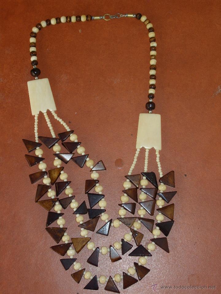 Joyeria: VINTAGE,COLLAR DE HUESO. - Foto 6