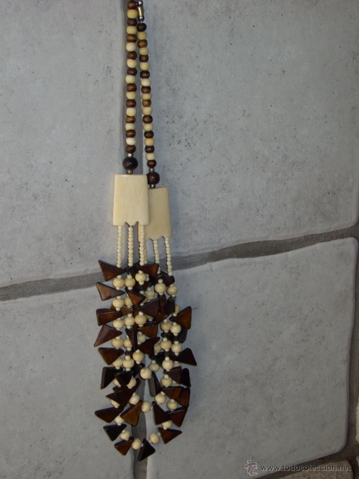 Joyeria: VINTAGE,COLLAR DE HUESO. - Foto 8