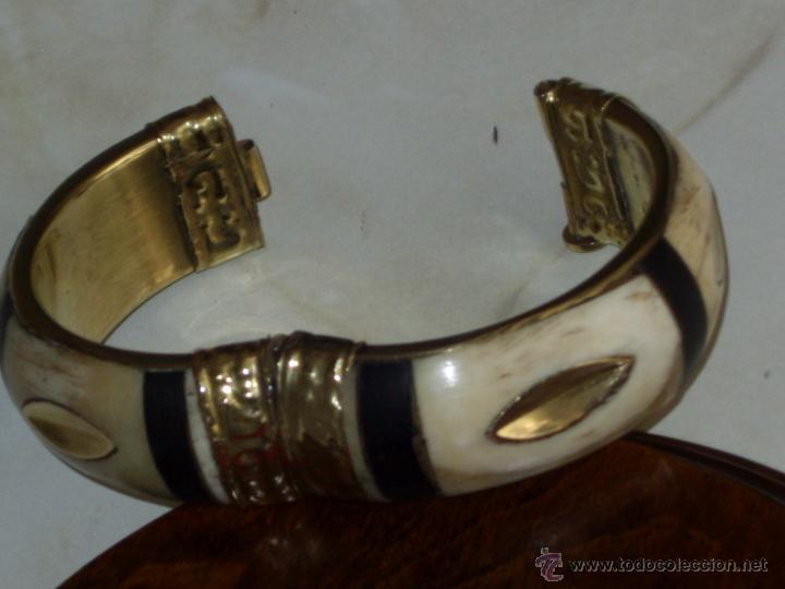 Joyeria: PULSERA DE HUESO.VINTAGE. - Foto 2