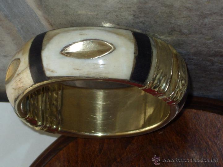 Joyeria: PULSERA DE HUESO.VINTAGE. - Foto 4