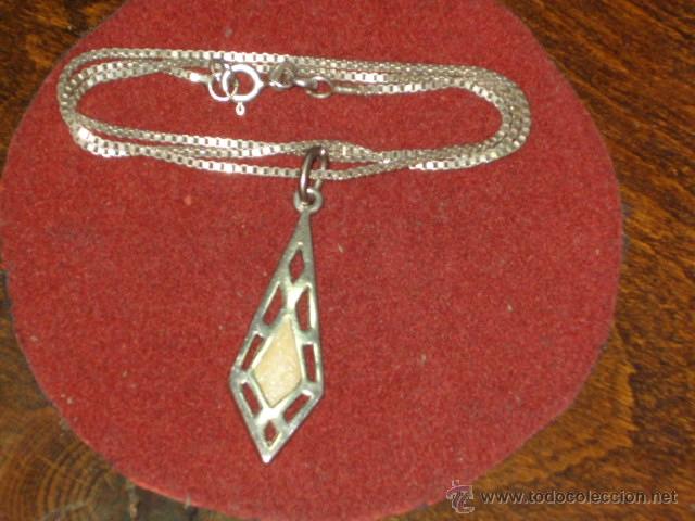 Joyeria: CADENA Y COLGANTE DE PLATA 925. - Foto 6