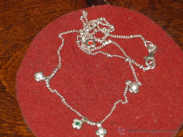 Joyeria: CADENA DE PLATA CON CIRCONITAS. - Foto 2