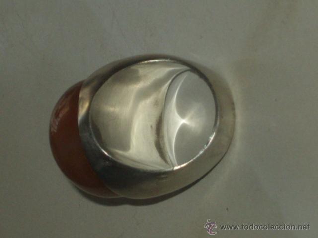 Joyeria: ANILLO ROBUSTO ANTIGUO DE PLATA 925. - Foto 4