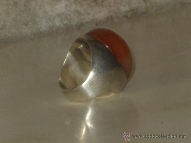 Joyeria: ANILLO ROBUSTO ANTIGUO DE PLATA 925. - Foto 7