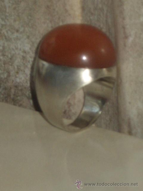 Joyeria: ANILLO ROBUSTO ANTIGUO DE PLATA 925. - Foto 8
