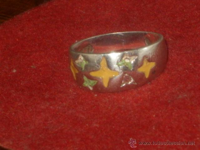 Joyeria: ANILLO DE PLATA. 1,7 CM DIAMETRO INTERIOR. - Foto 2