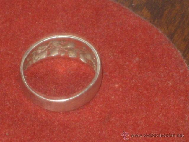 Joyeria: ANILLO DE PLATA. 1,7 CM DIAMETRO INTERIOR. - Foto 6