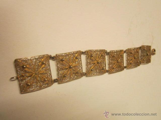 Joyeria: PULSERA EN PLATA DORADA - Foto 2
