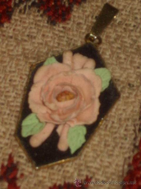 Joyeria: COLGANTE ROSAS HECHO A MANO. - Foto 3
