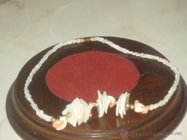 Joyeria: COLLAR GARGANTILLA DE CONCHAS DE MAR. - Foto 4