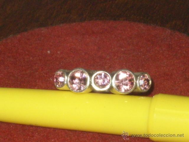 Joyeria: ANILLO DE PLATA 925 CON CUARZO ROSA. - Foto 2