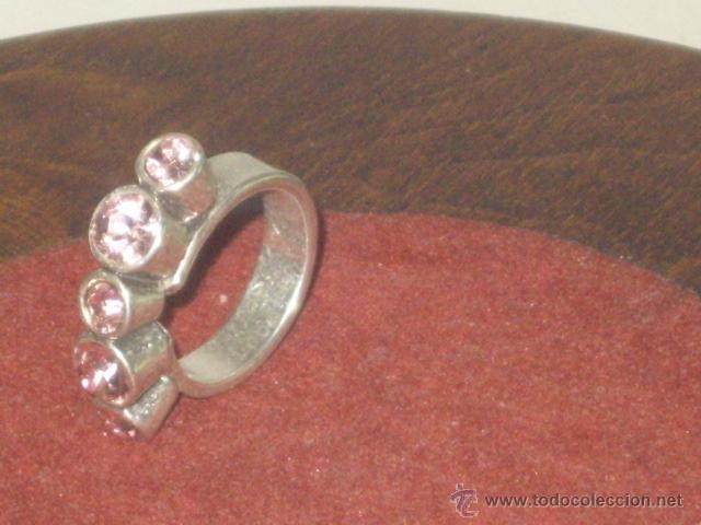 Joyeria: ANILLO DE PLATA 925 CON CUARZO ROSA. - Foto 5